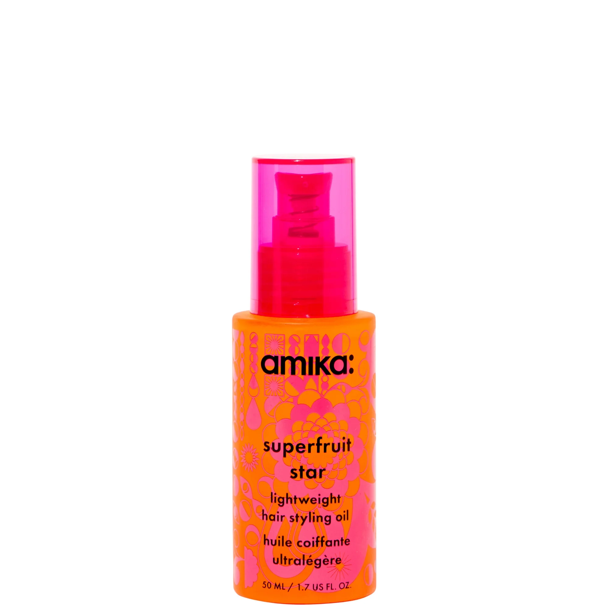 Amika Superfruit Star Lightweight Hair Styling Oil 50ml - 1
