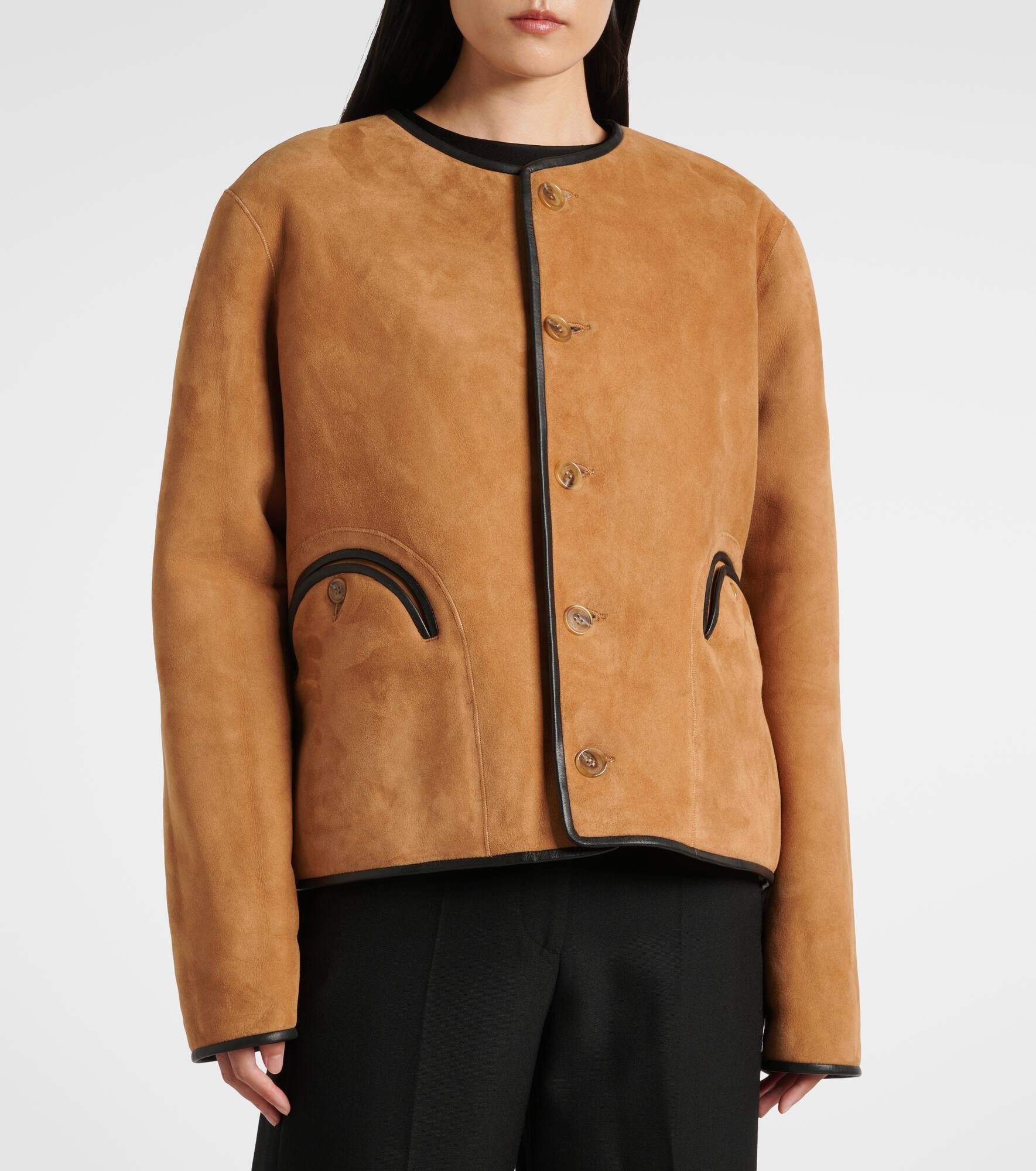 Gliss reversible shearling jacket - 7