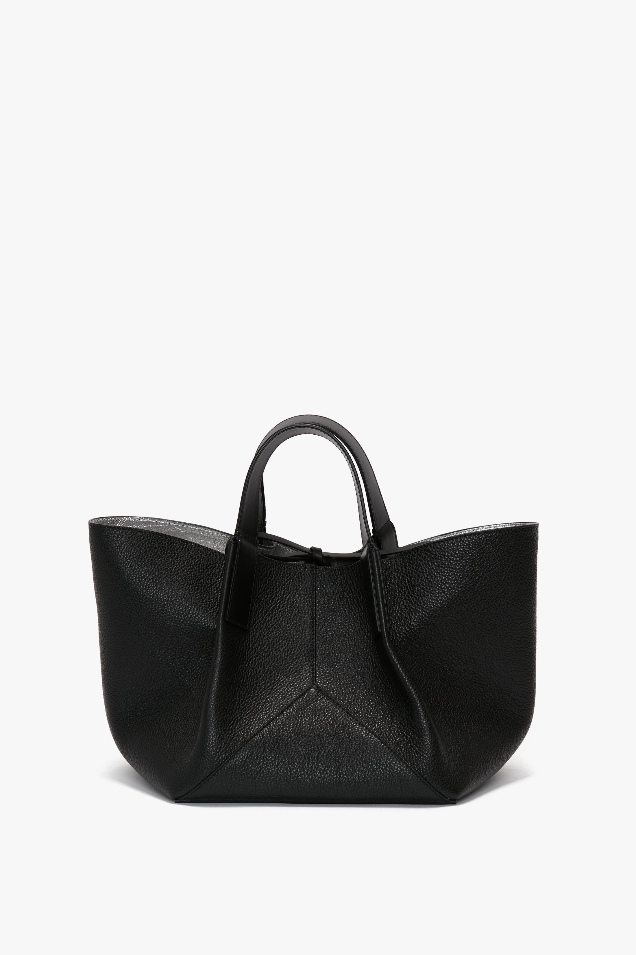 W11 Mini Tote In Black Leather - 5