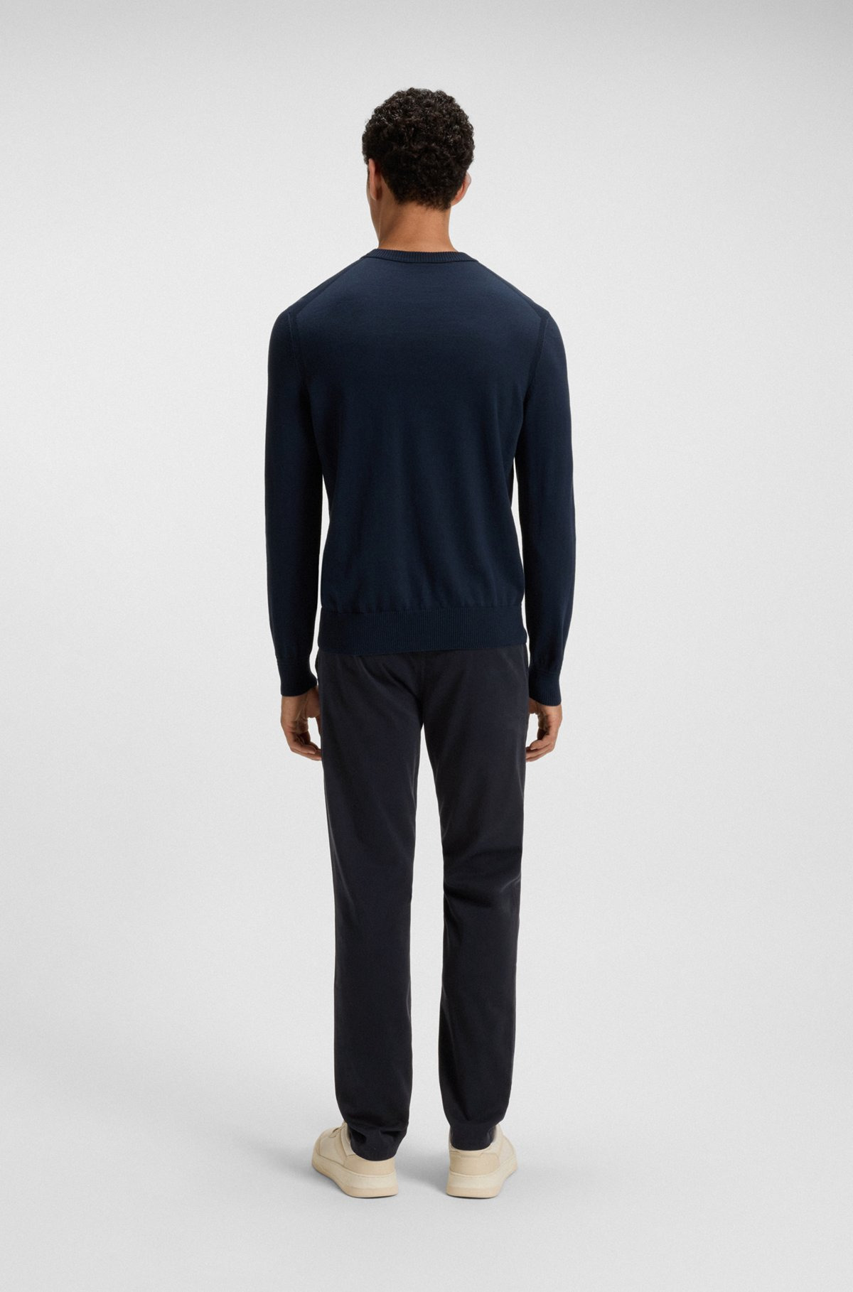 SLIM-FIT CHINOS IN STRETCH COTTON - 4