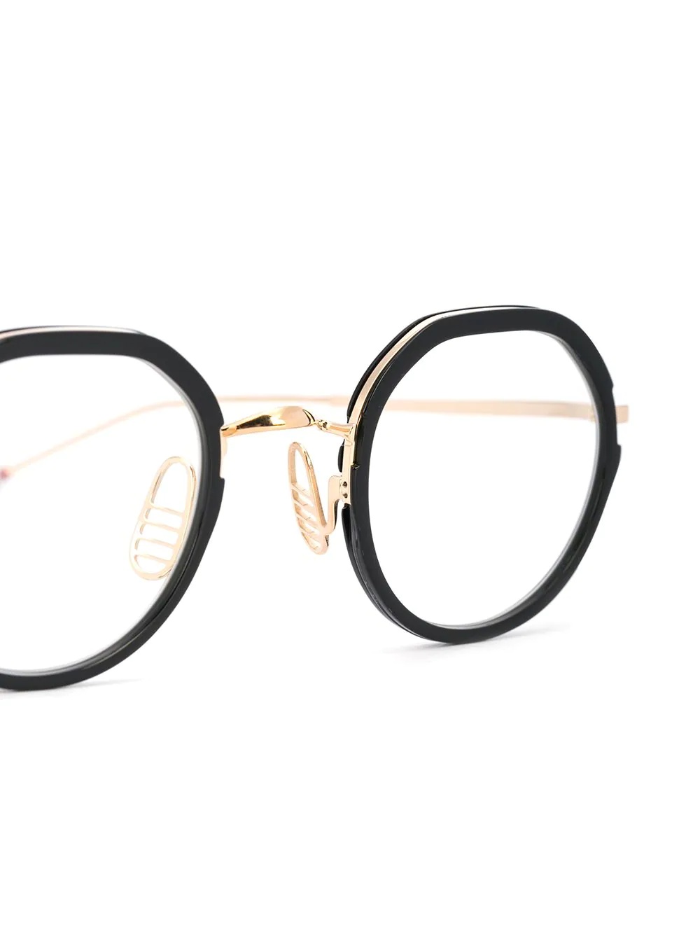 oval frame glasses - 3