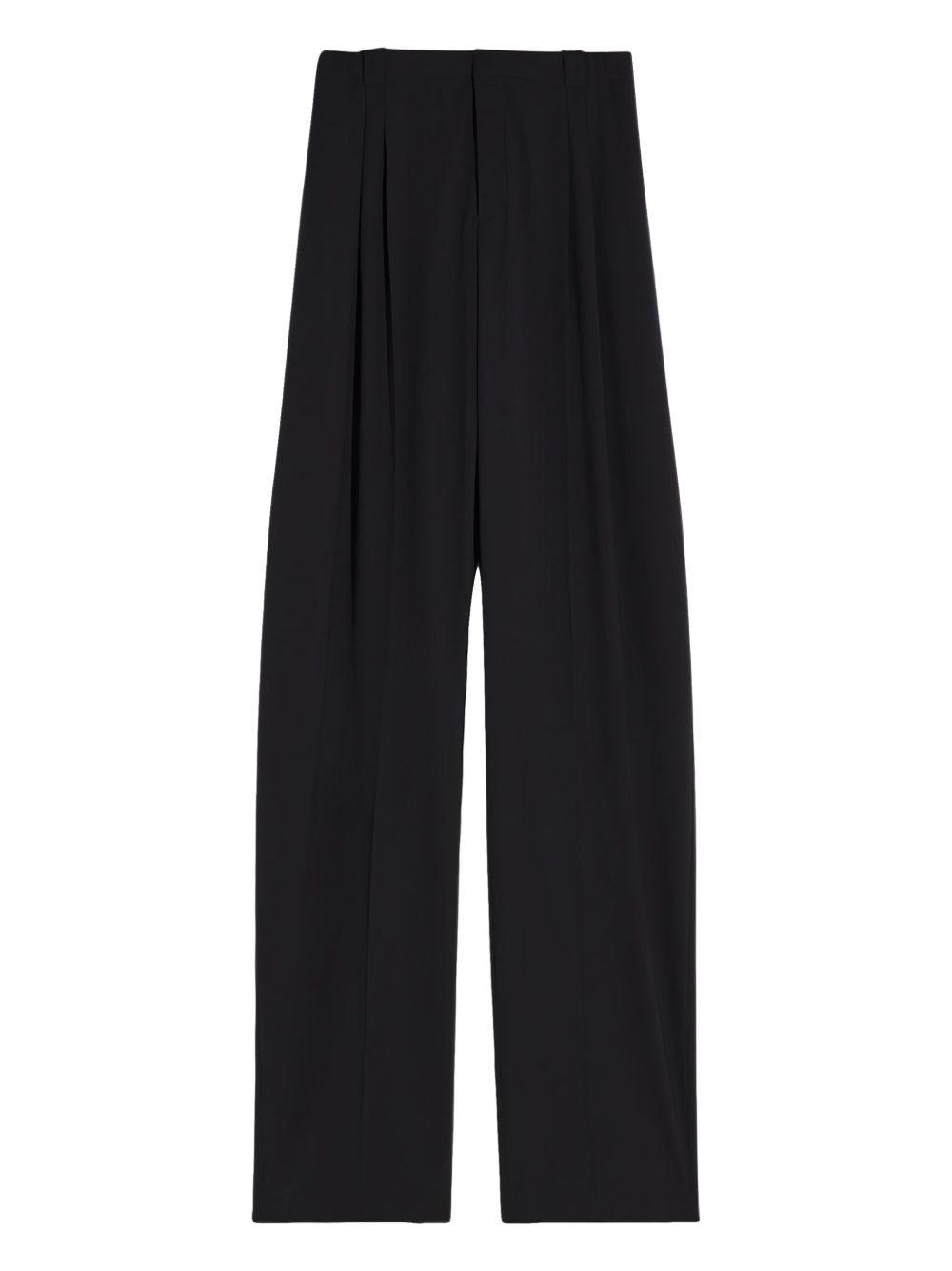 pleated-front trousers - 4