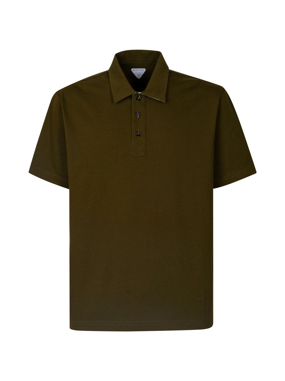 Bottega Veneta Men Pima Cotton Jersey Polo - 1