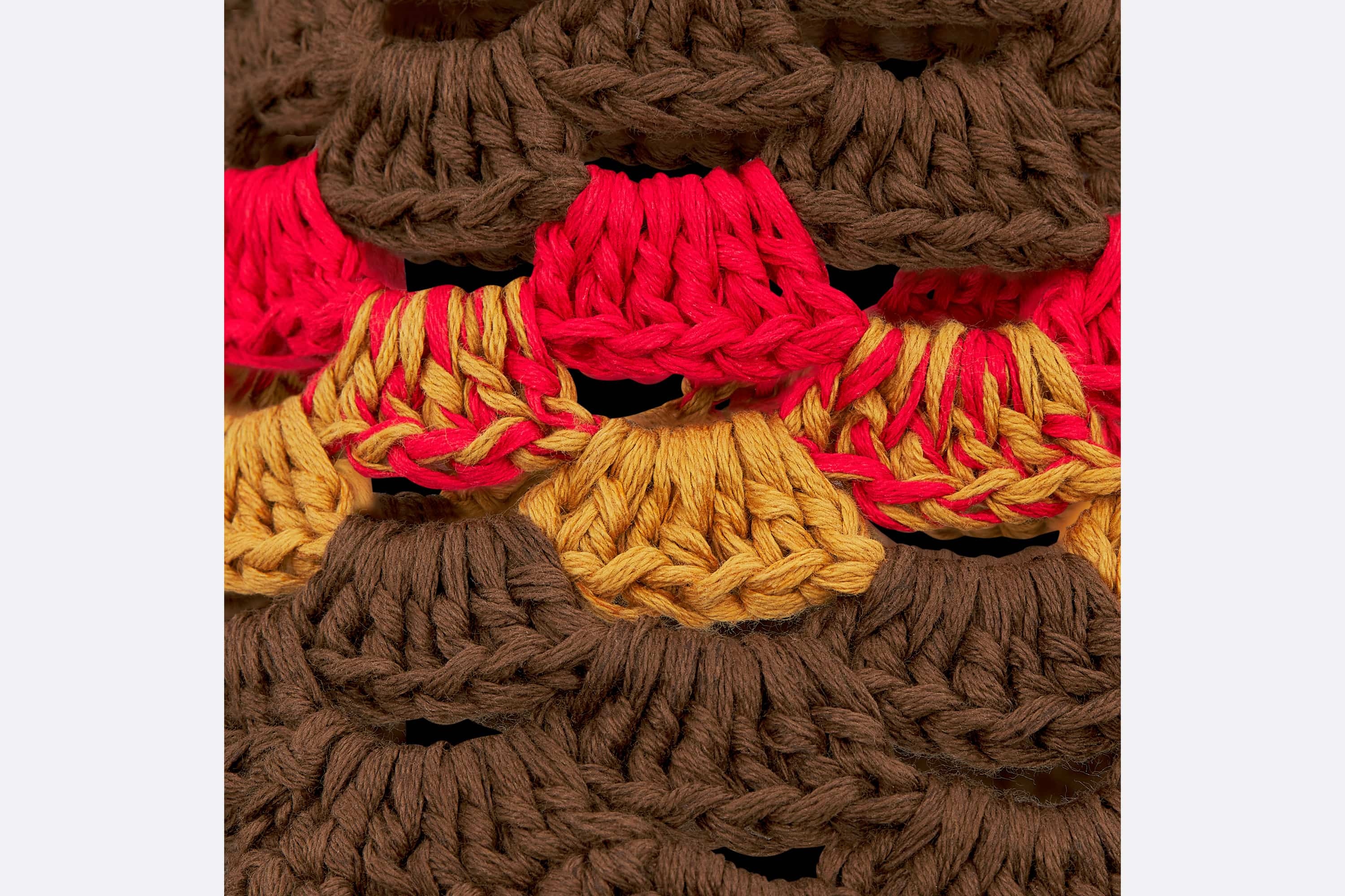 DIOR TEARS Crochet Bucket Hat - 5