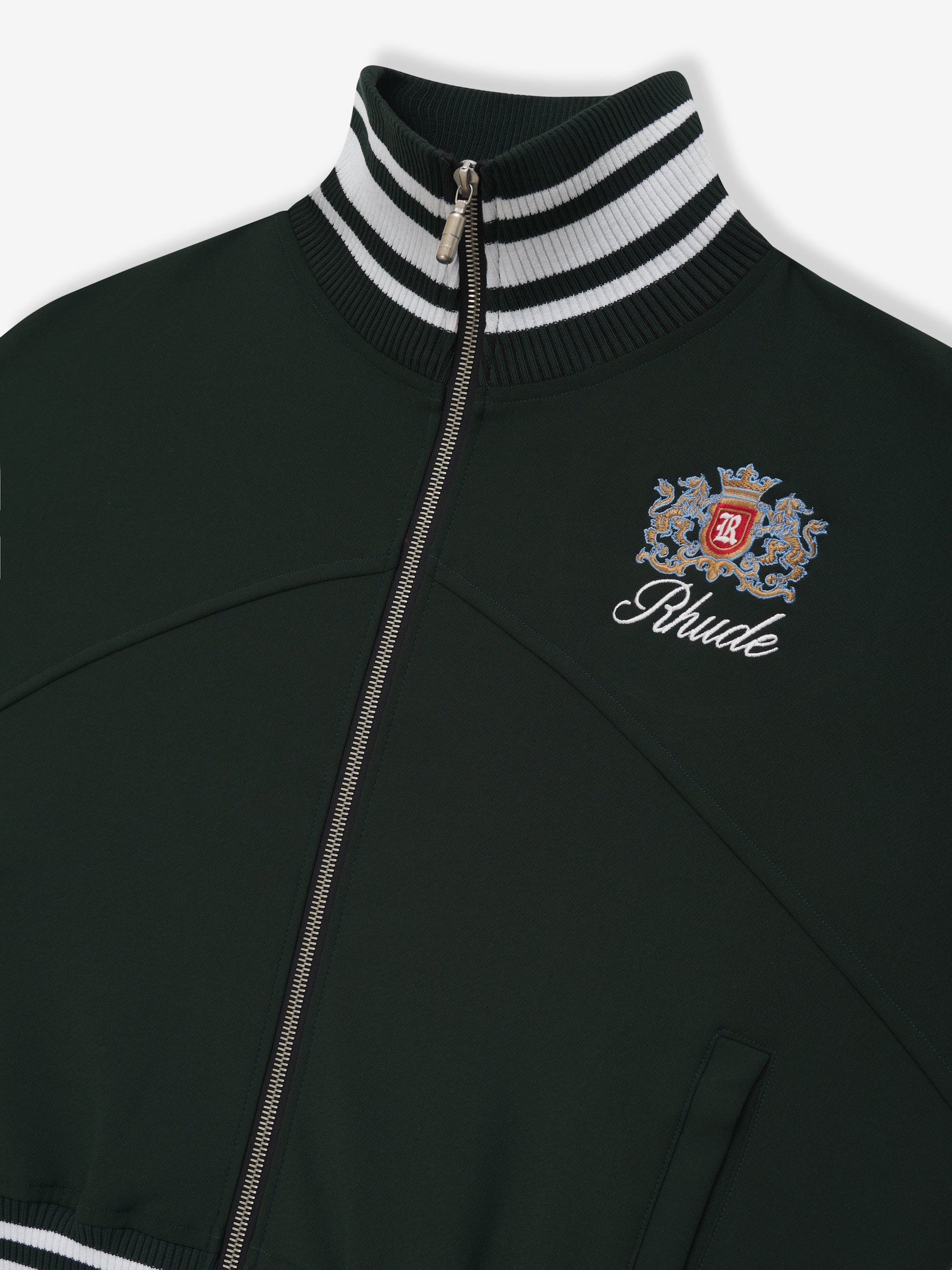RIBBED TRACK JACKET - 3