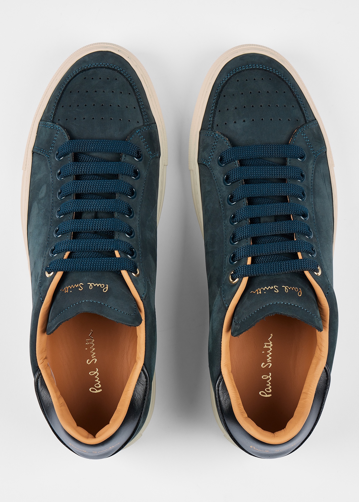 Suede Dark Navy 'Banff' Trainers - 5