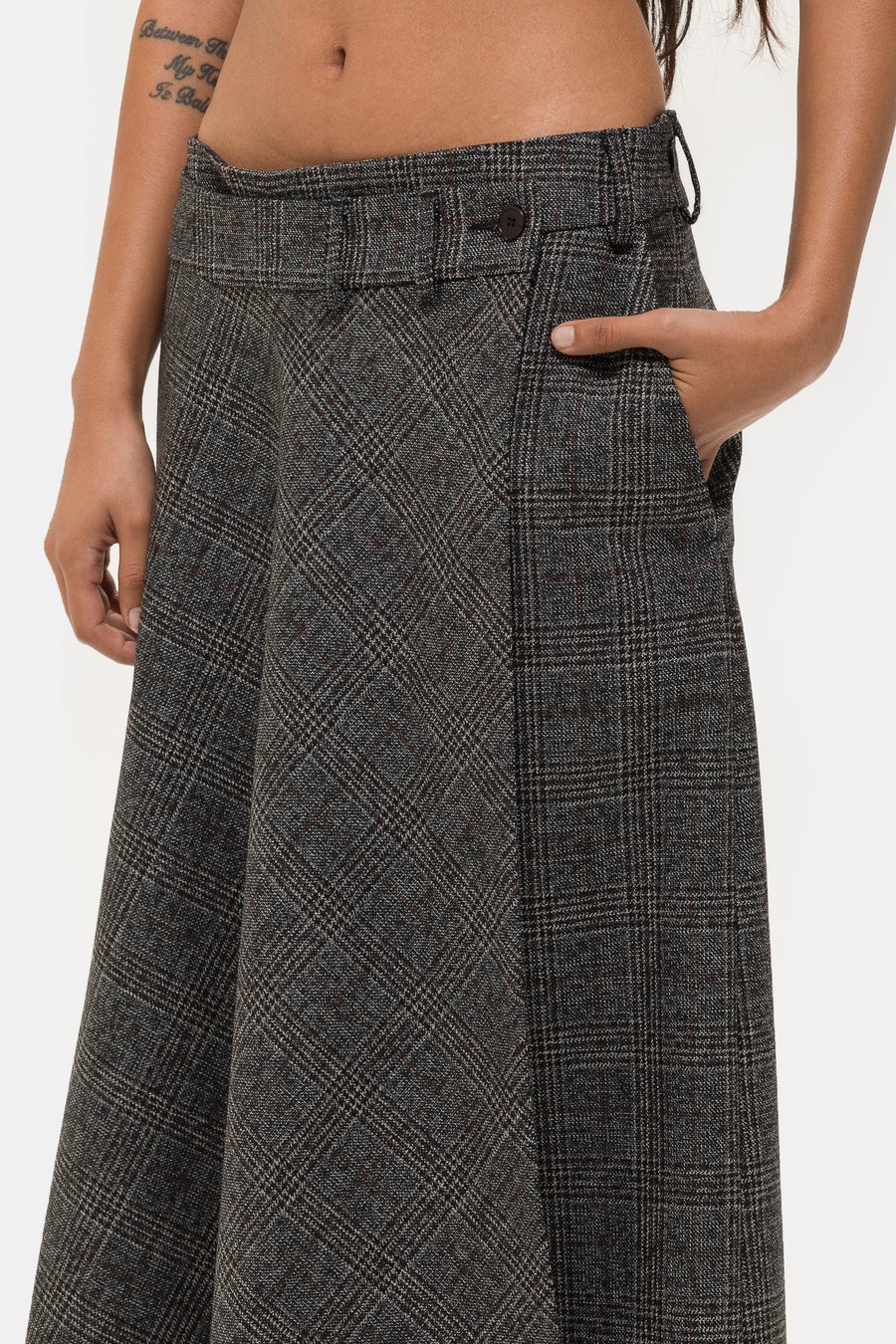 Depend Skirt in Grey - 4