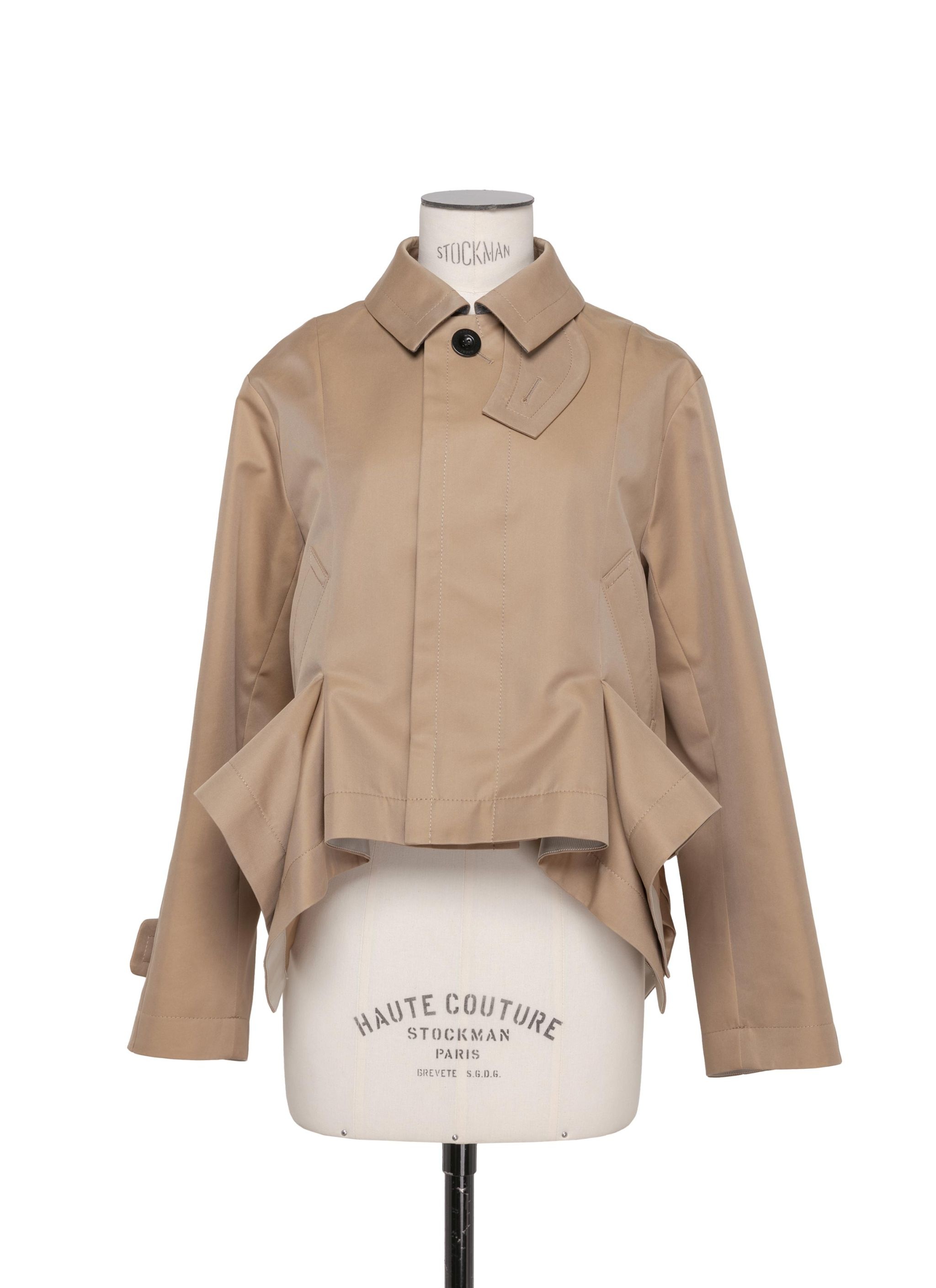 Cotton Gabardine Jacket - 1