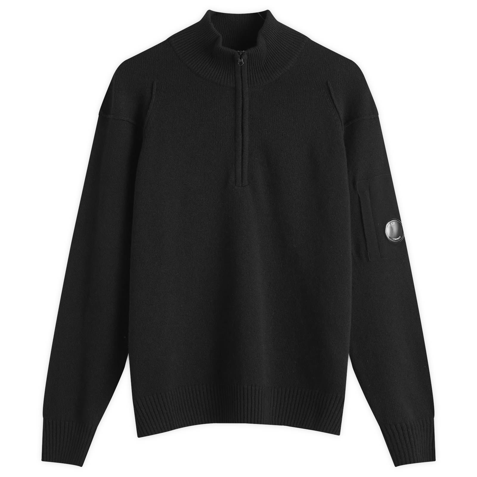 C.P. Company Lambswool Grs Half Zip Knit - 1