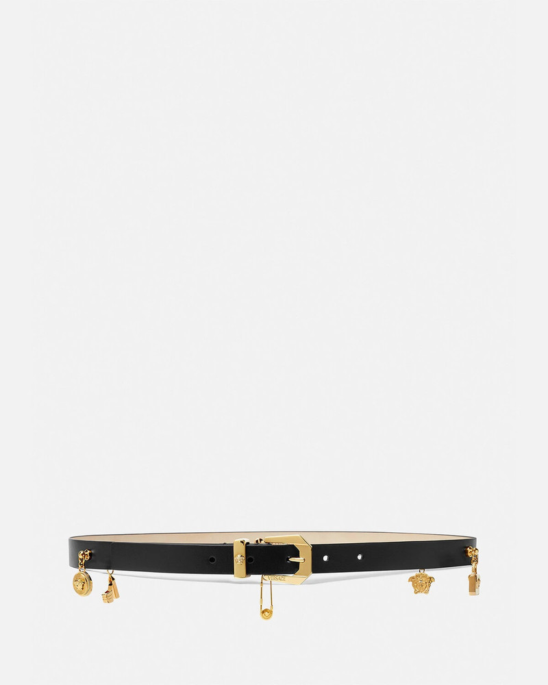 Medusa Heritage Charms Leather Belt - 1