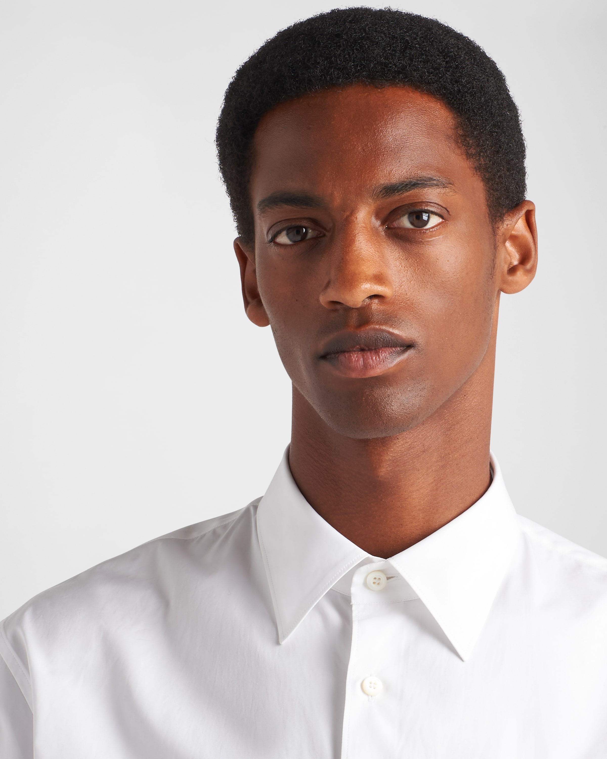Short-sleeved cotton shirt - 3
