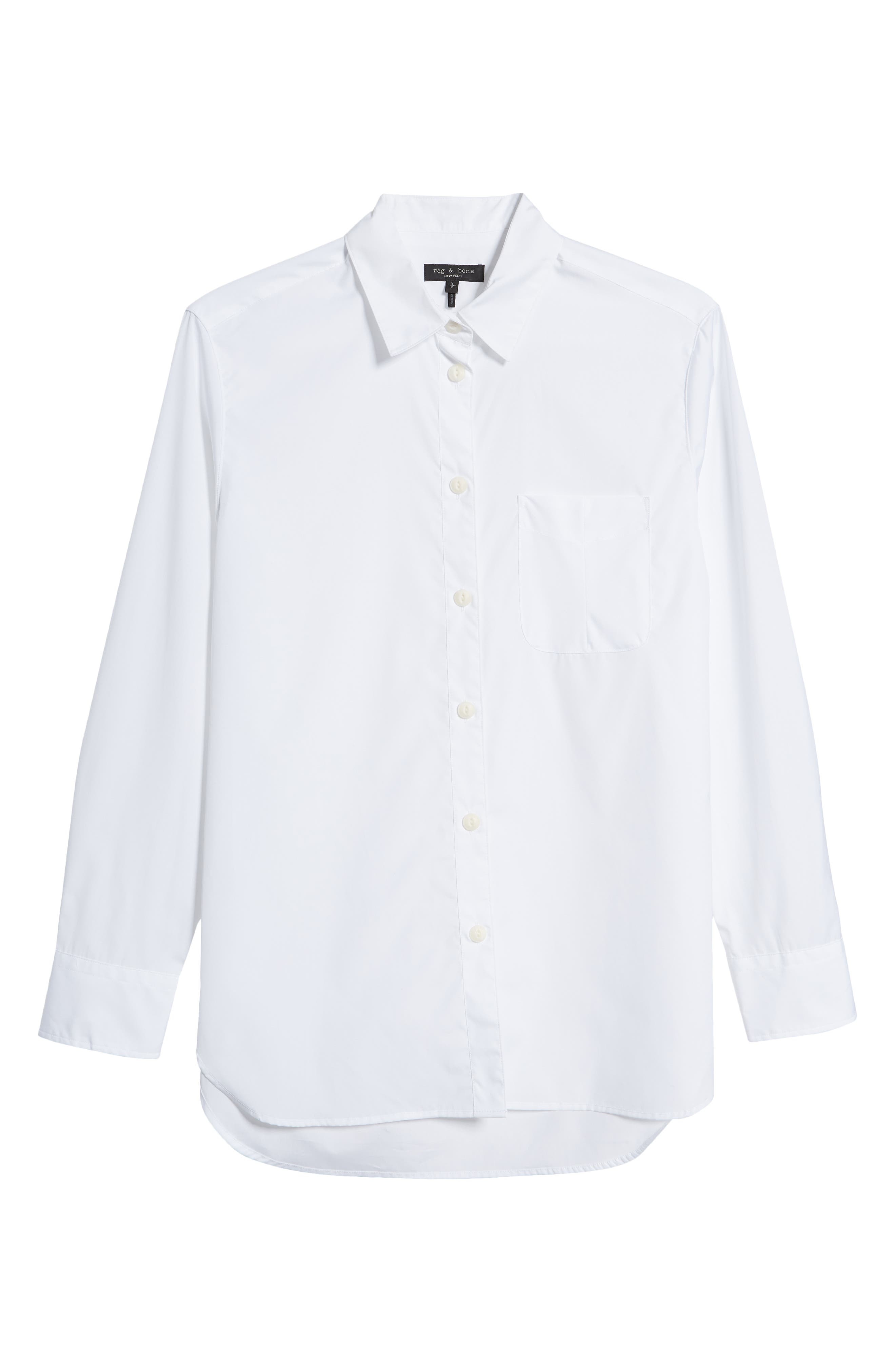 ICONS Maxine Cotton Poplin Button-Up Shirt - 5
