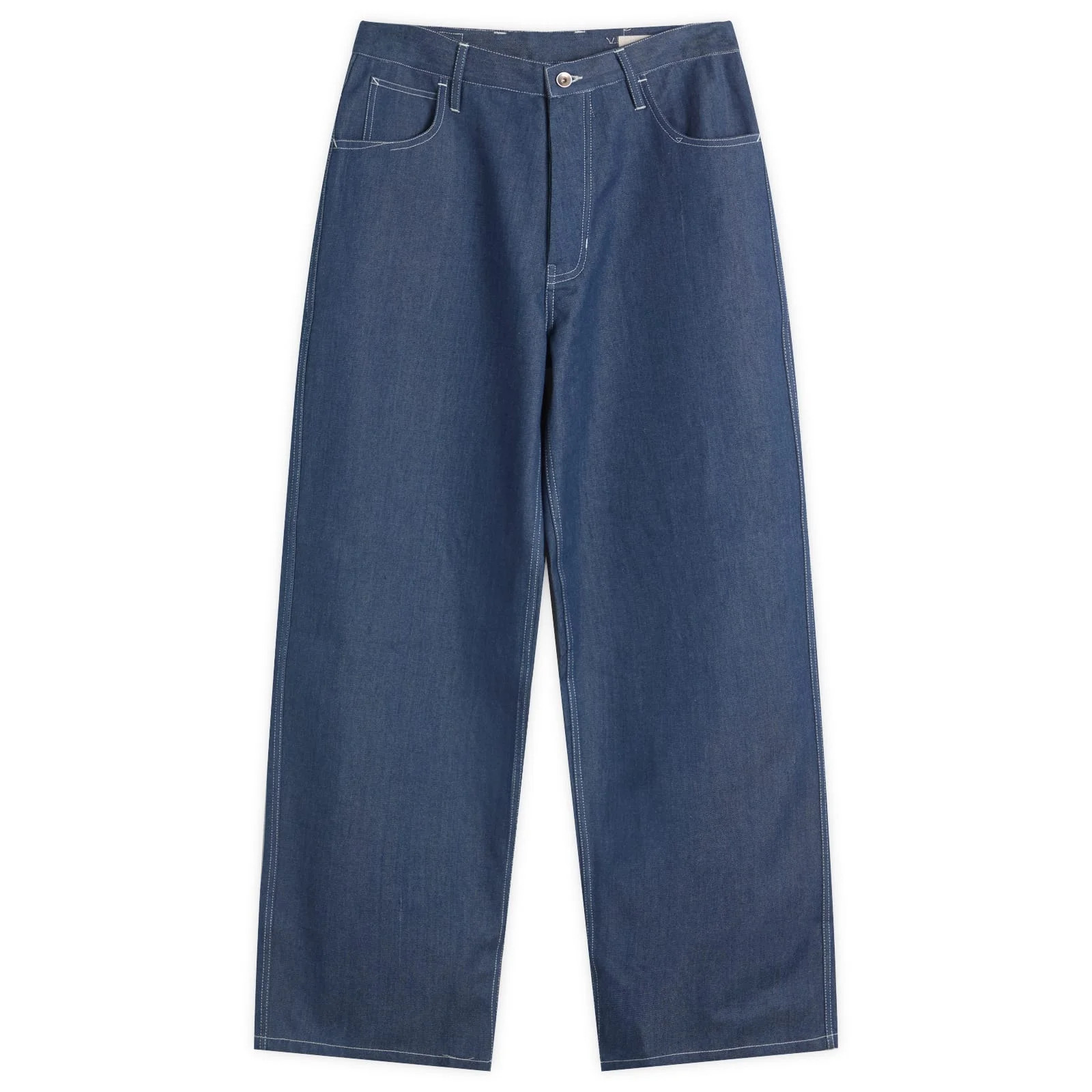 Story mfg DARK DENIM WONKY WEAR - 1