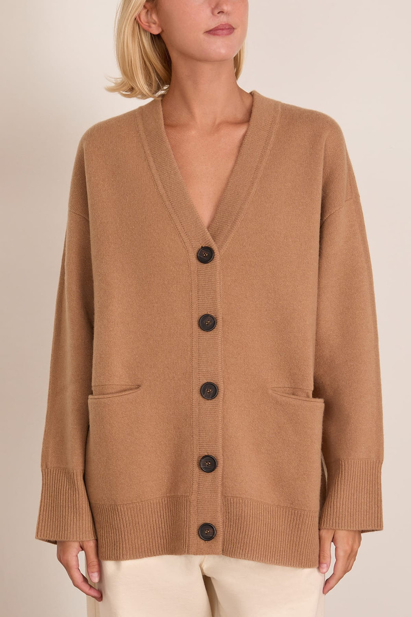 Medina Cardigan in Camel 3