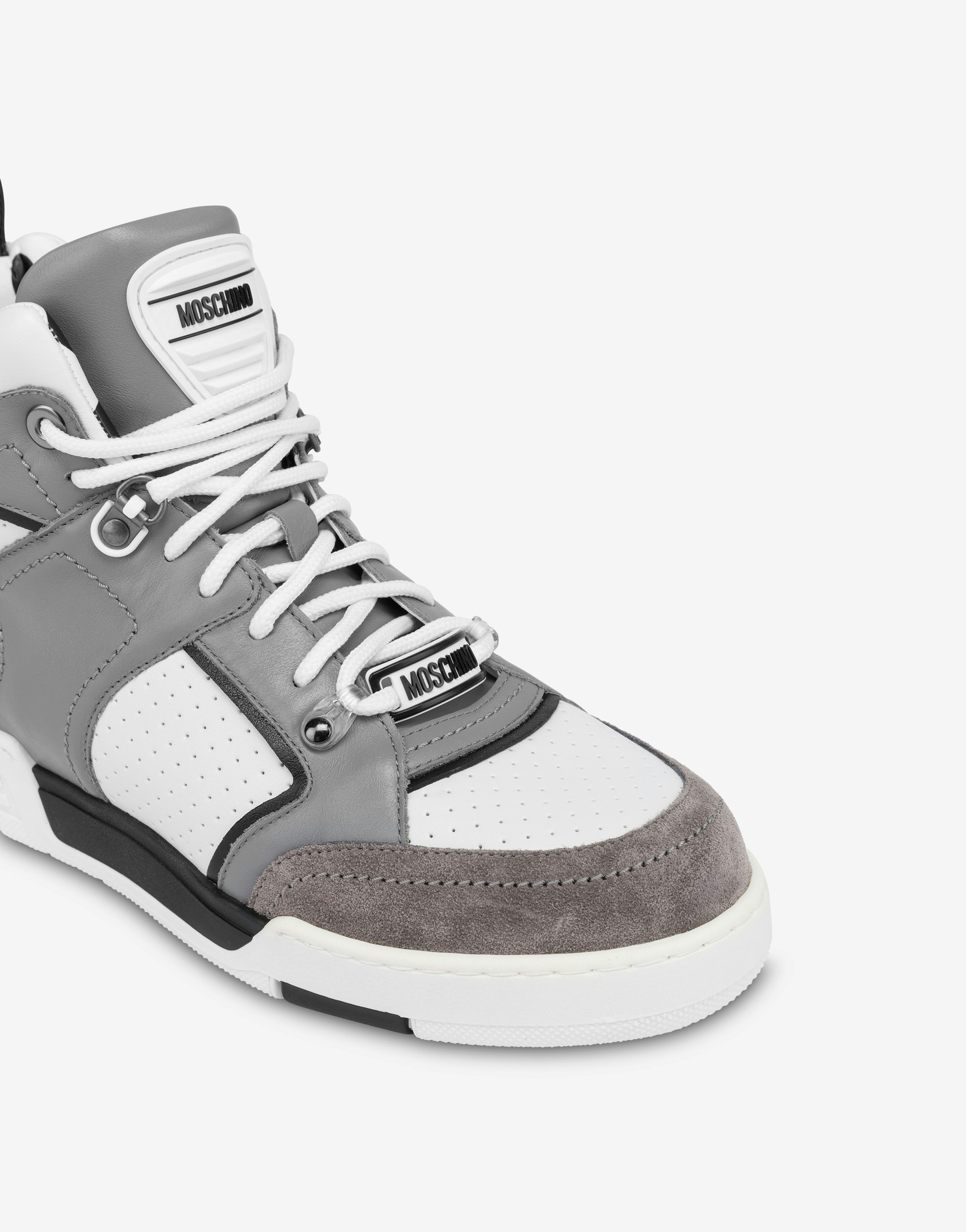 HIGH SNEAKERS CALFSKIN STREETBALL - 4