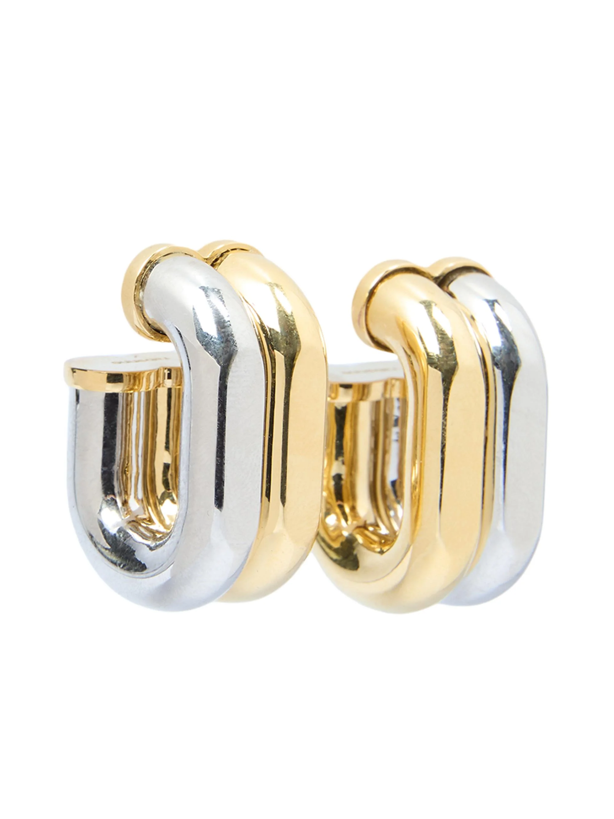 Women's Boucle D'oreill Two-Tone Ear Cuffs - Gold Silver - 1