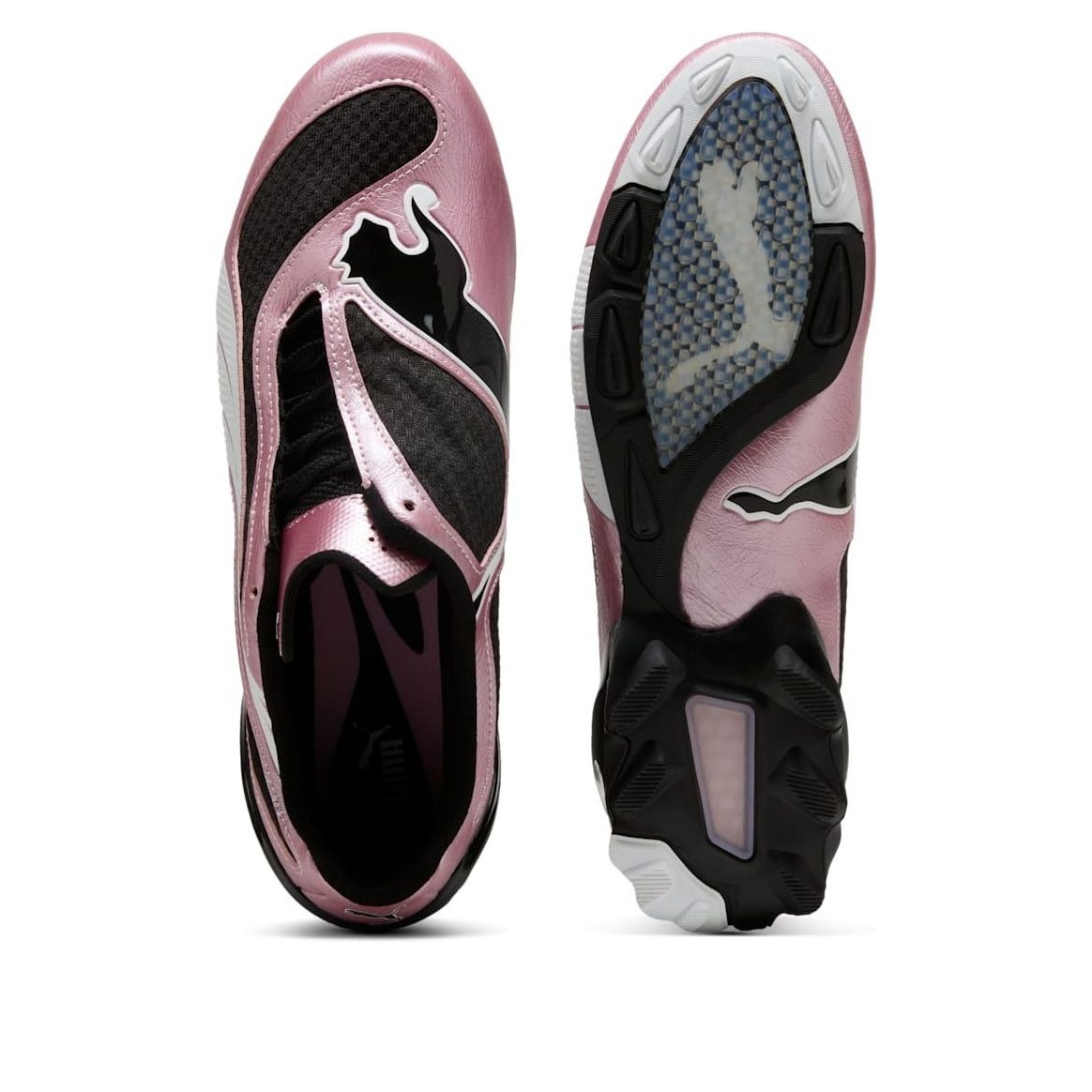 (WMNS) PUMA V-S1 'Poised Pink Black' 402953-01 - 3