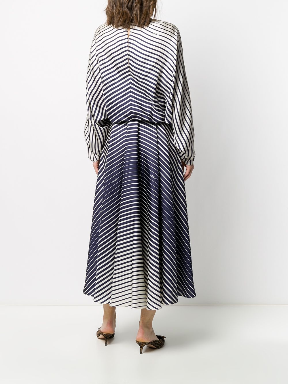 stripe tie-waist maxi dress - 3