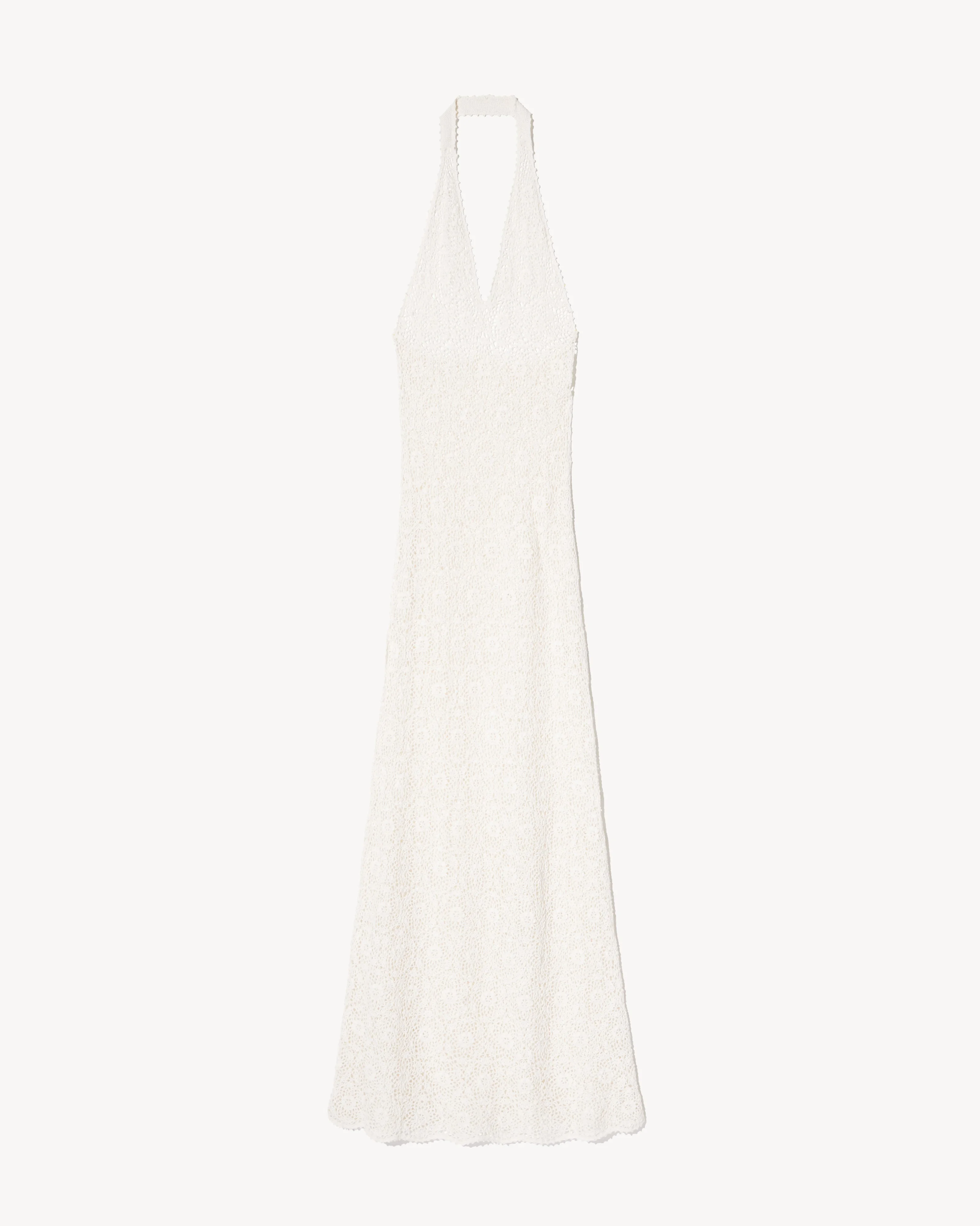 EDDIE KNIT HALTER DRESS - 1