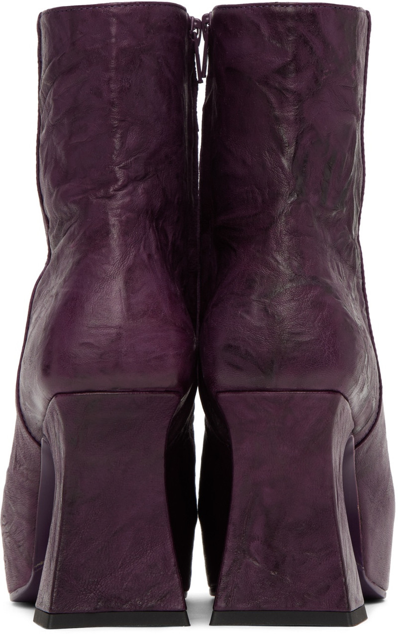 KNWLS Purple Precious Mini Boots outlook