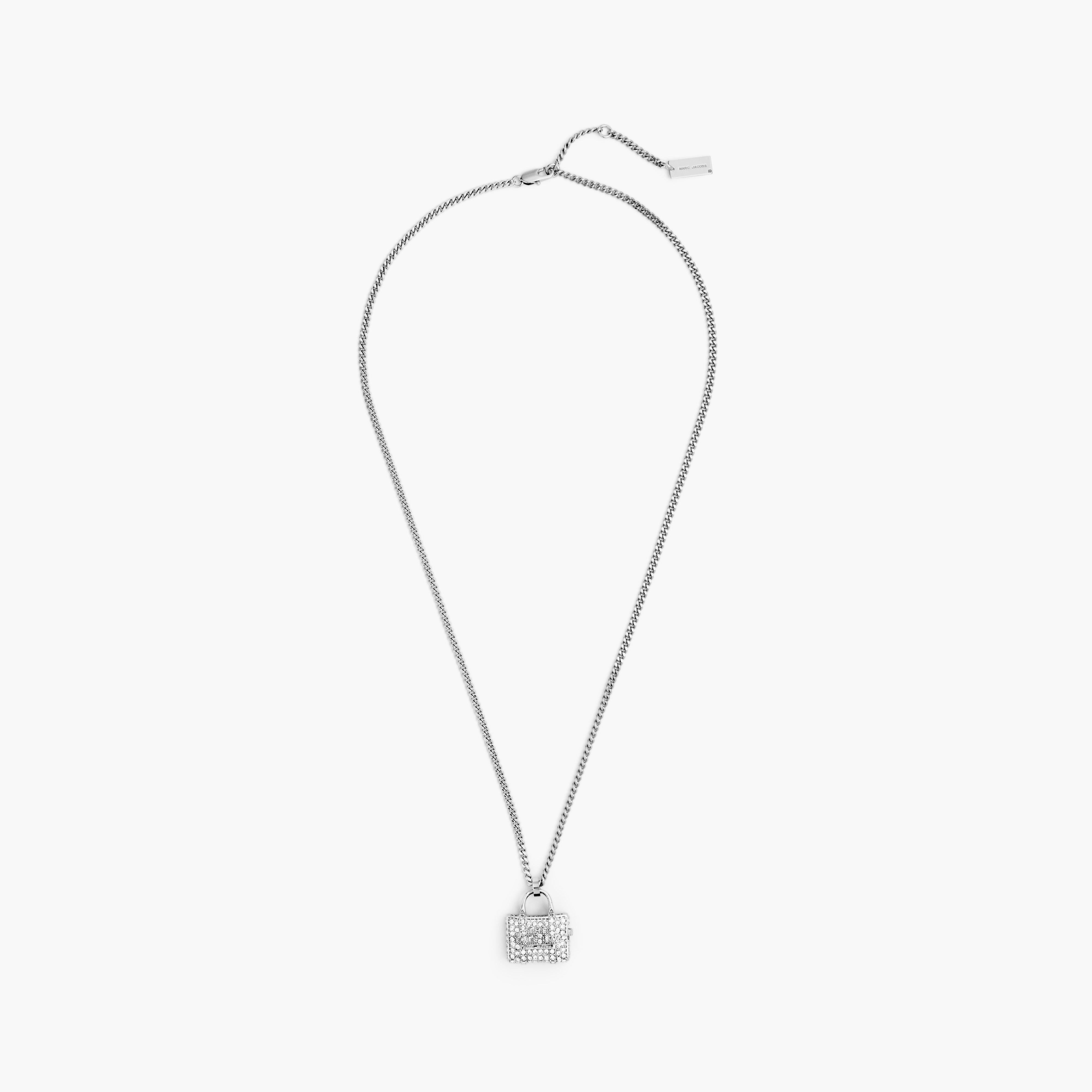 THE PAVE TOTE BAG NECKLACE - 4