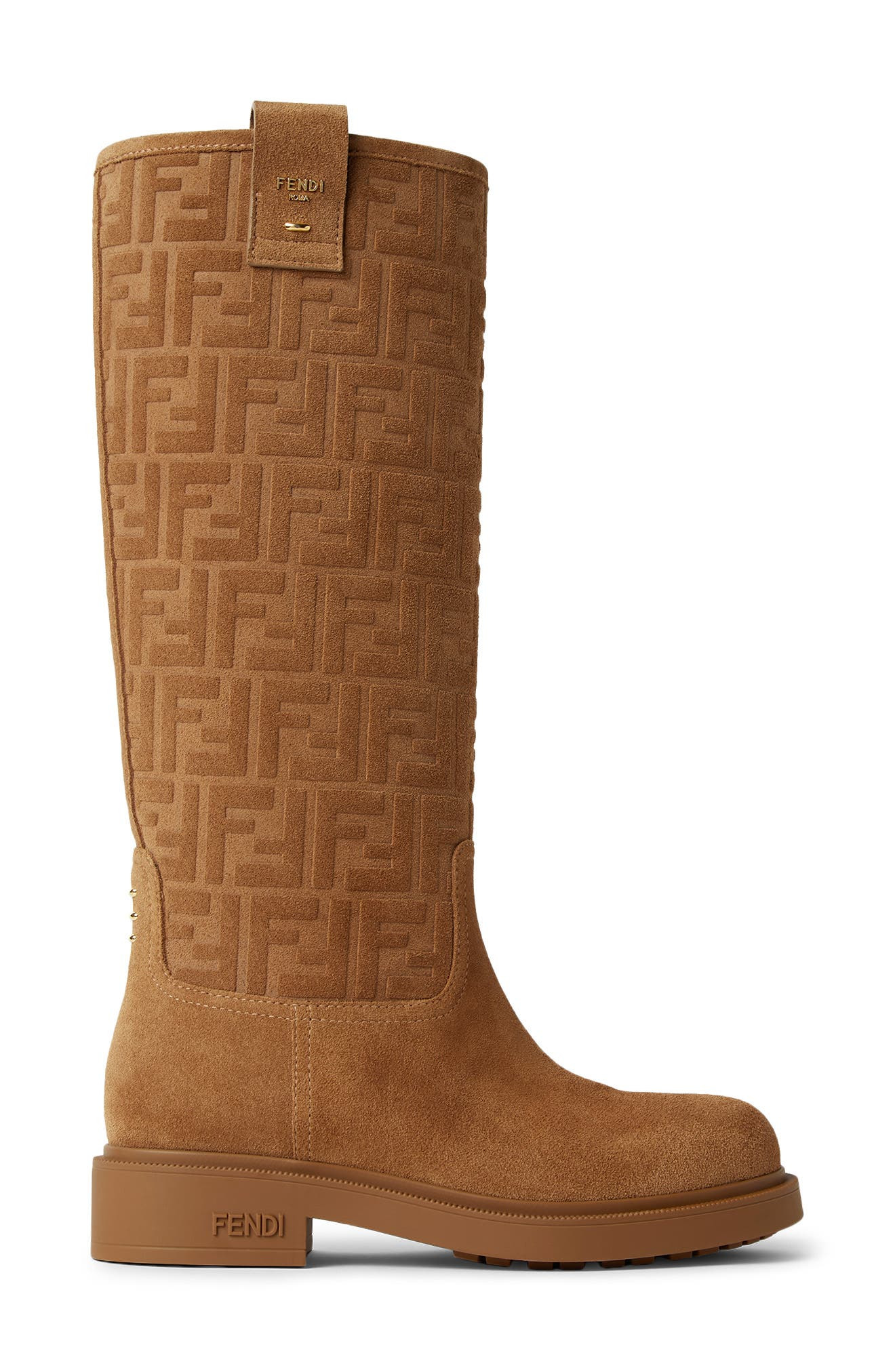 Fendi Filo Knee High Boot in Bronze/bronze at Nordstrom - 2