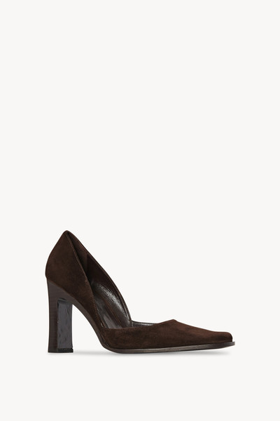 The Row Mae Pump in Suede outlook