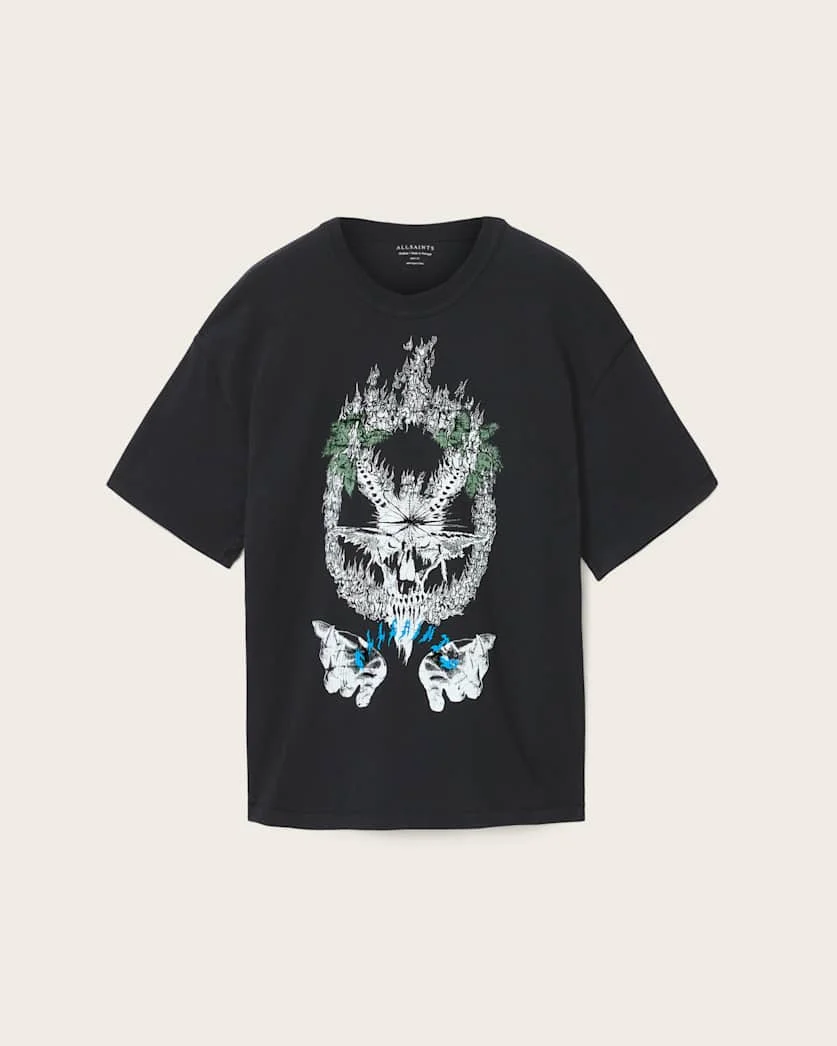 PALM RIPPER SHORT SLEEVE GRAPHIC T-SHIRT - 1