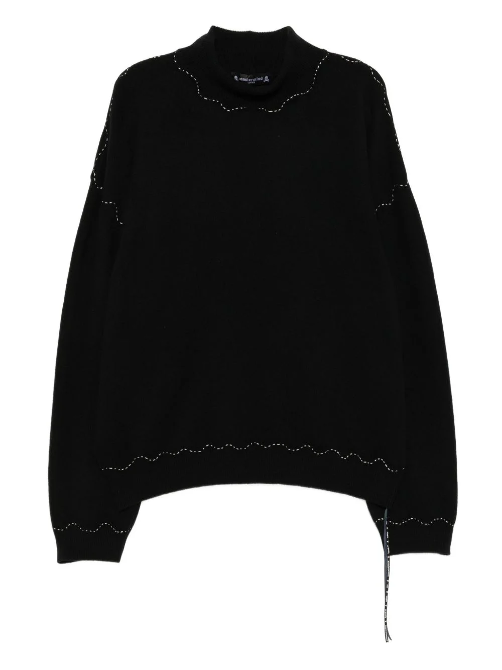 logo-embellished jumper - 1