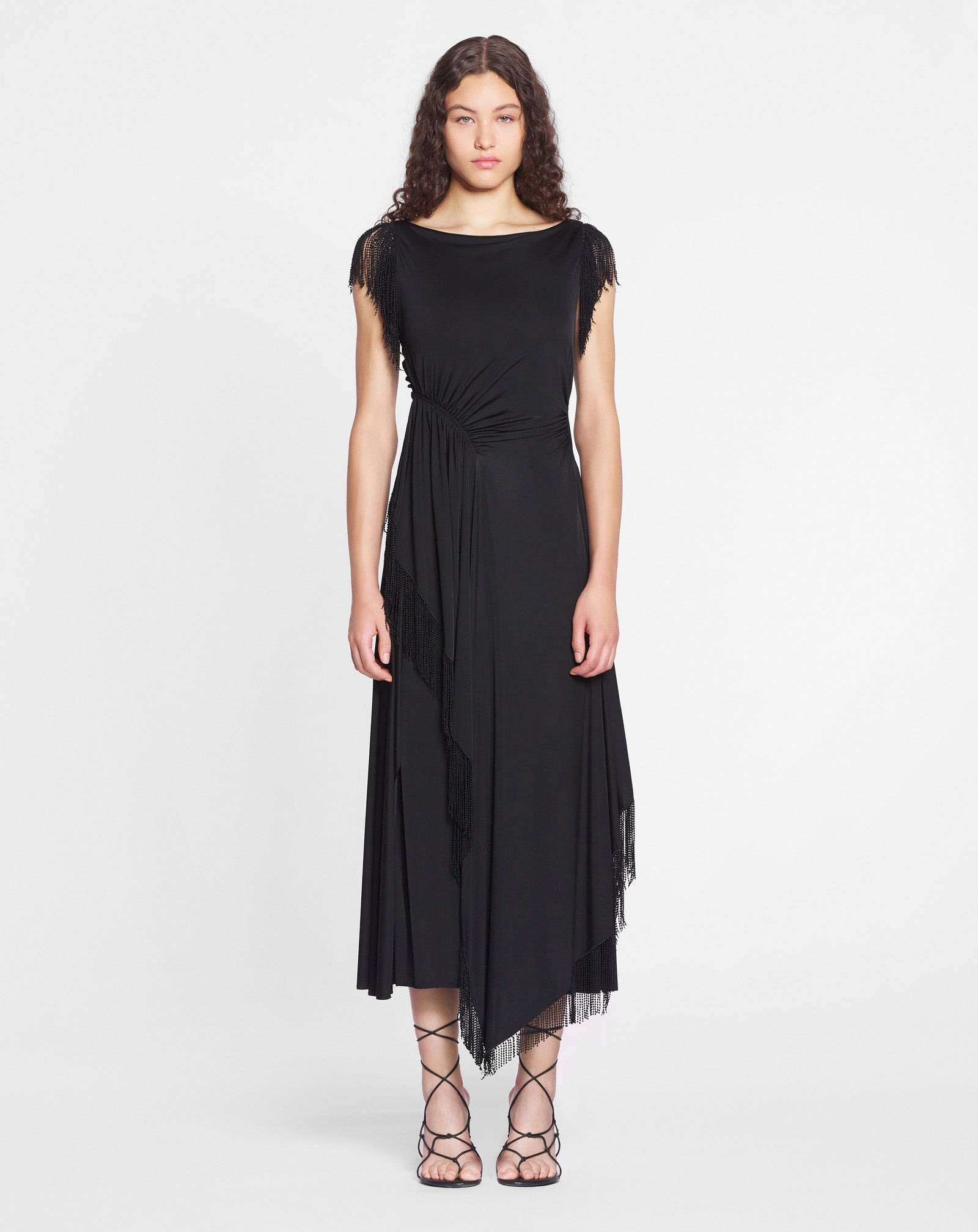 EMBROIDERED SLEEVELESS DRESS - 2