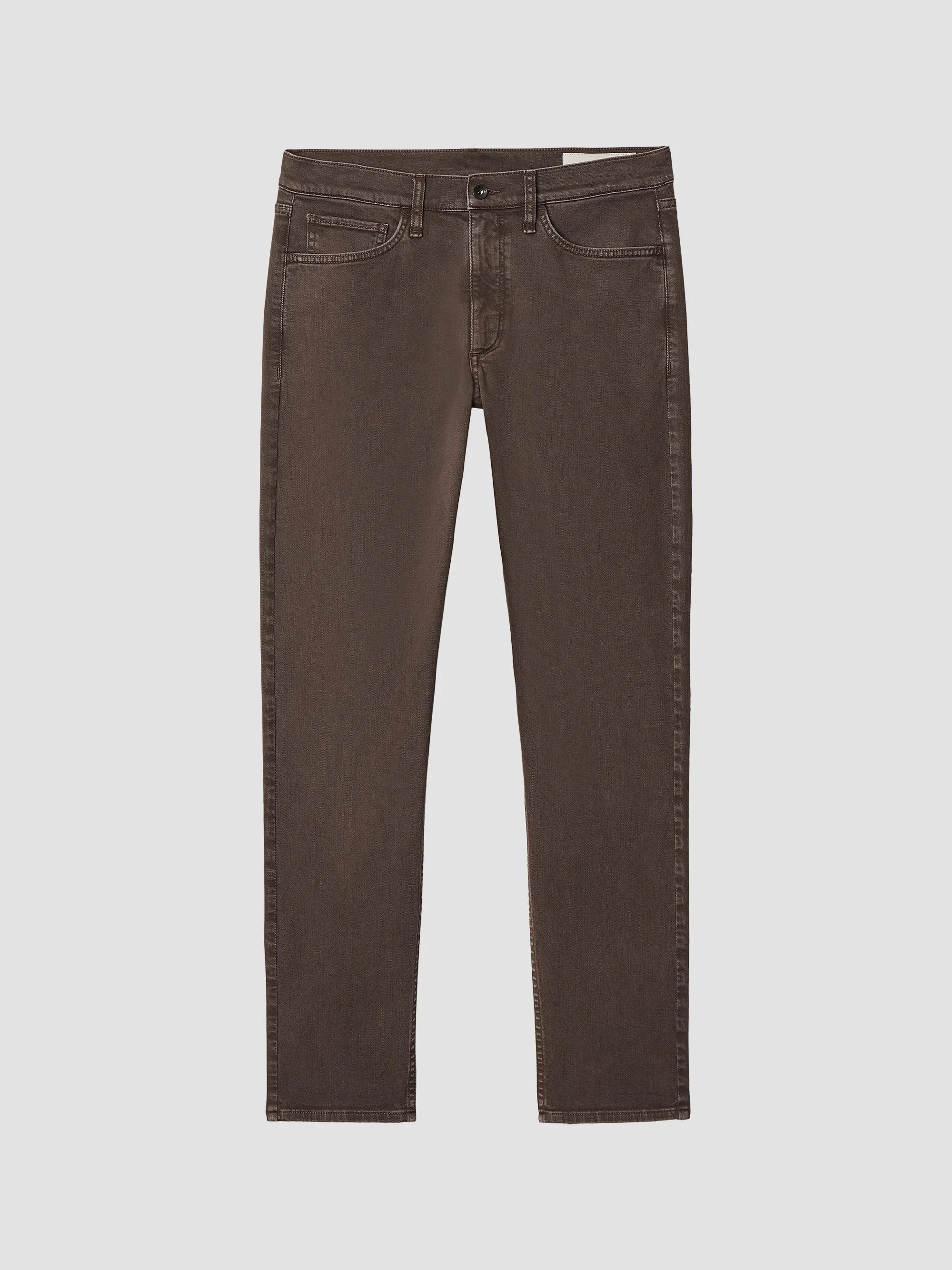 Men's Fit 2 Aero Stretch Slim Jeans - Brown - 1