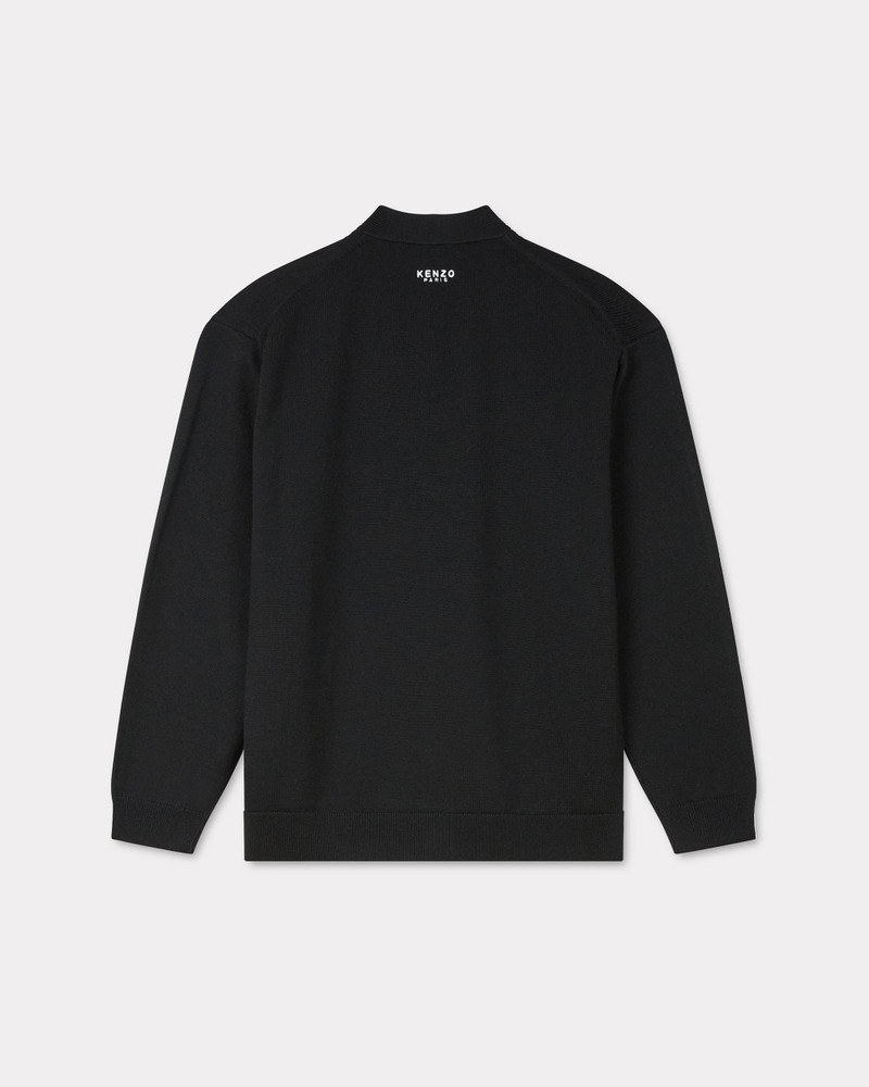 KENZO 'KENZO Lucky Tiger' embroidered cardigan outlook