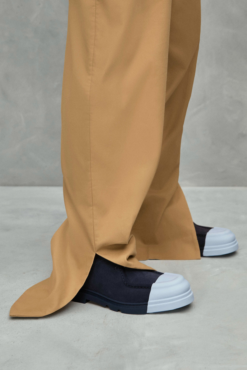 Blue nubuck shoes for men - 2