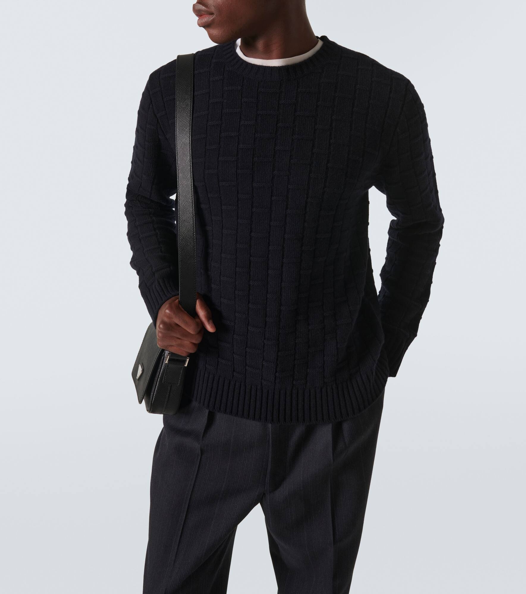 Wool and cashmere sweater - 5