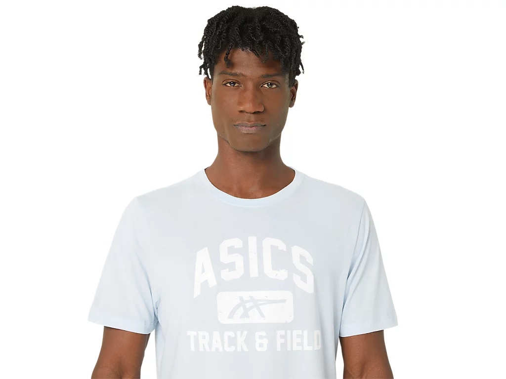 ASICS UNISEX TRACK AND FIELD GRAPHIC TEE - 4