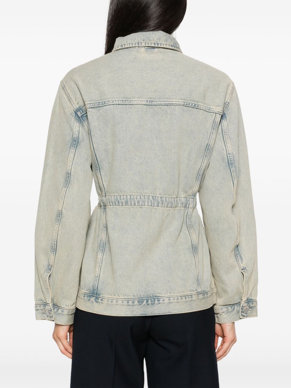Samaggy bleached denim jacket - 4