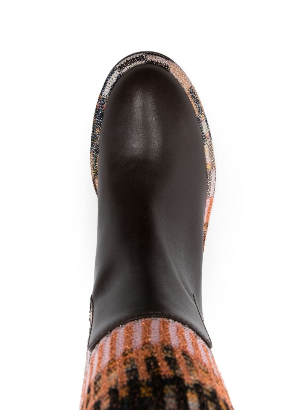 striped boots - 4