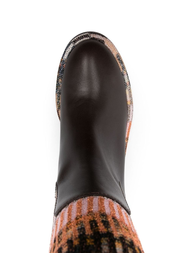 striped boots 4
