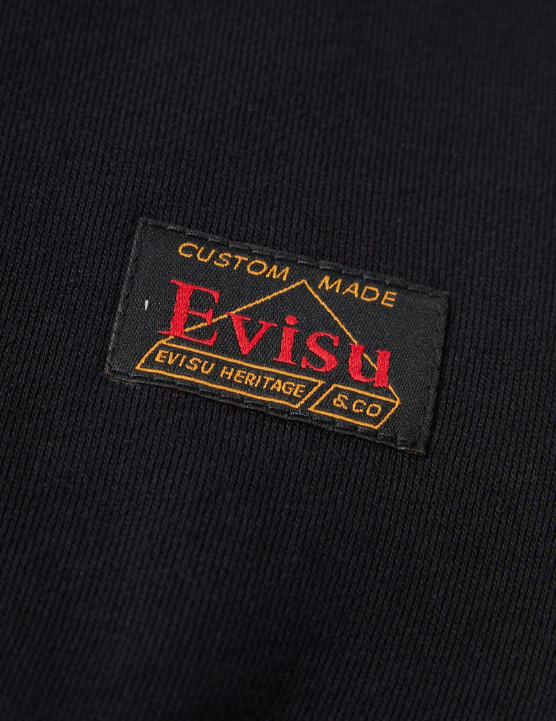 KAMON FOIL-PRINT AND SCROLL DAICOCK APPLIQUÉ SWEATSHIRT 9