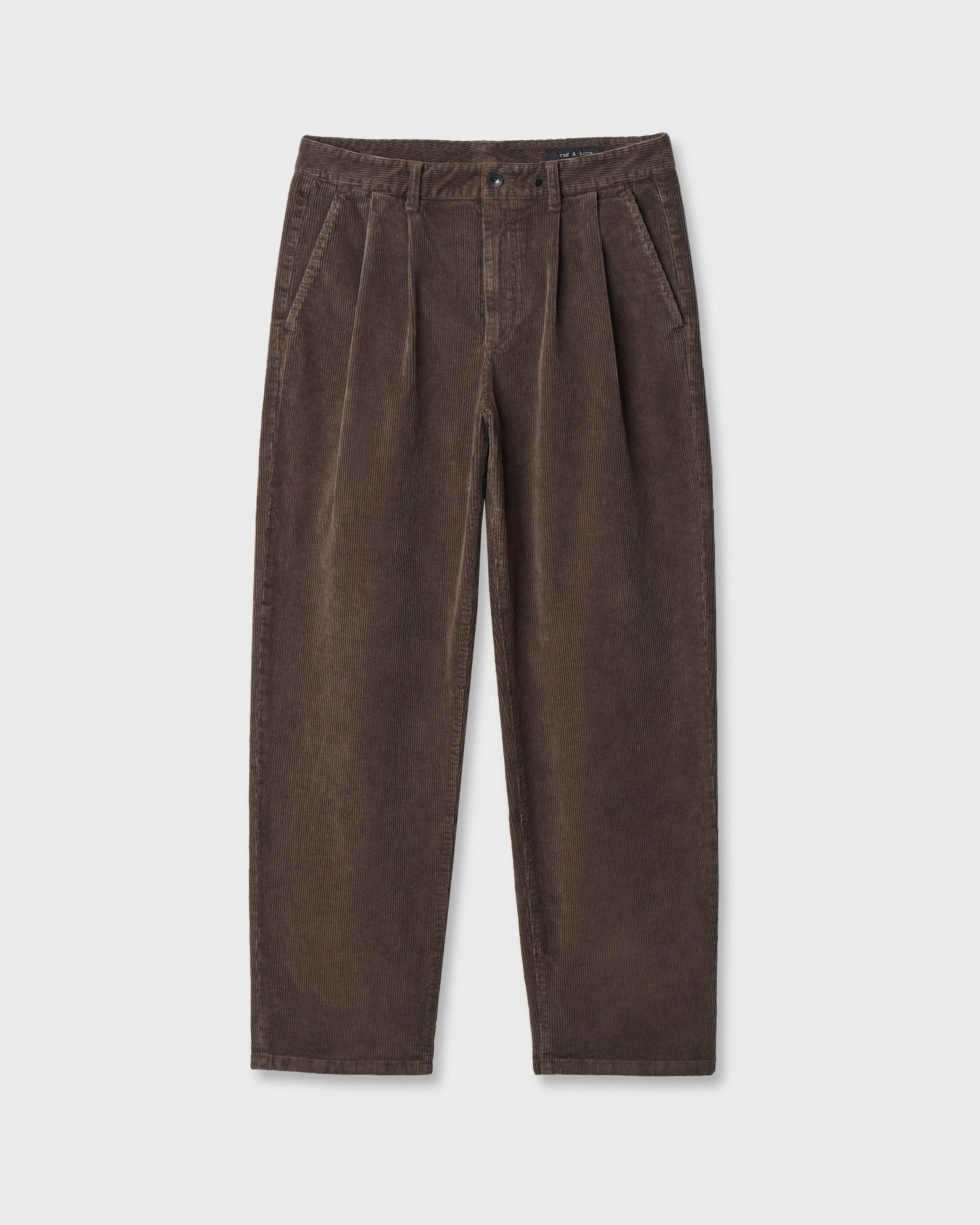 rb Baggy Pleated Corduroy Chino - 1