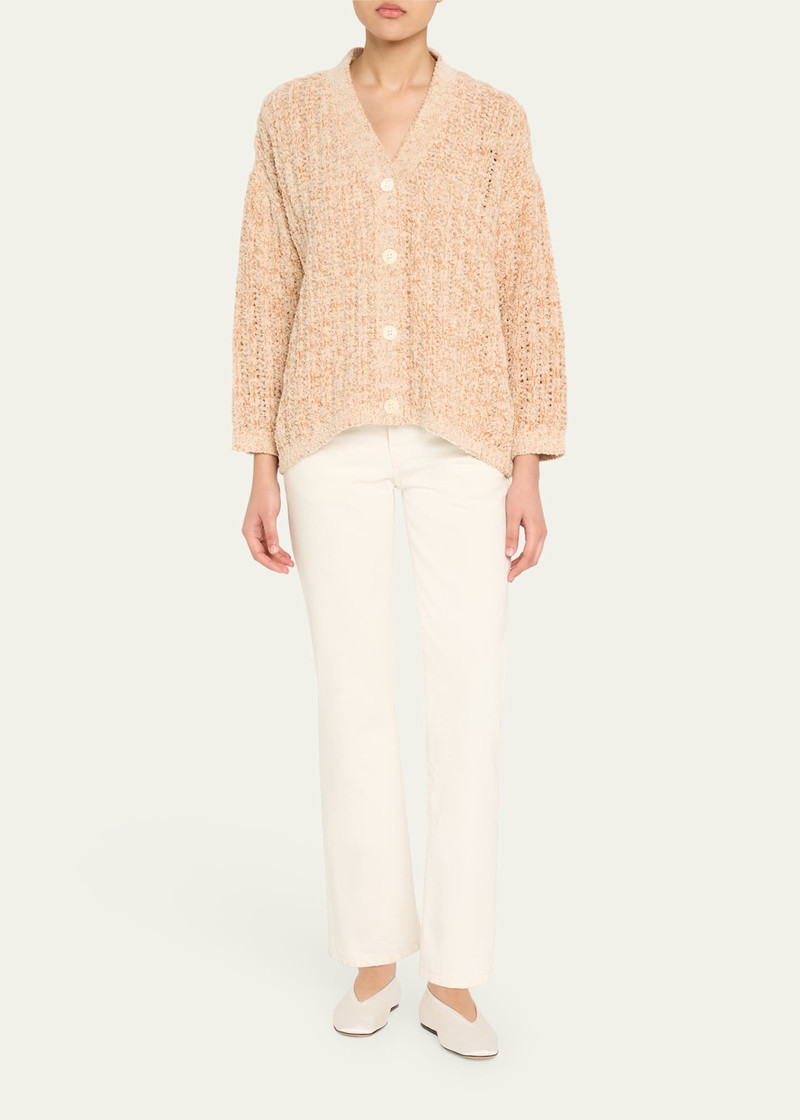 ZANKOV Beau Oversized Mohair Wool Cardigan outlook