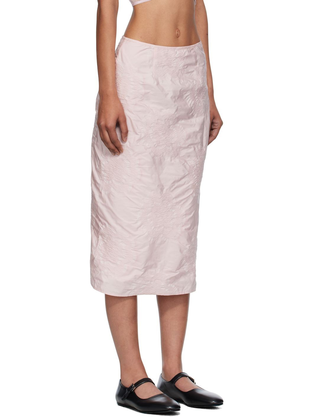 Pink Allegra Midi Skirt - 2