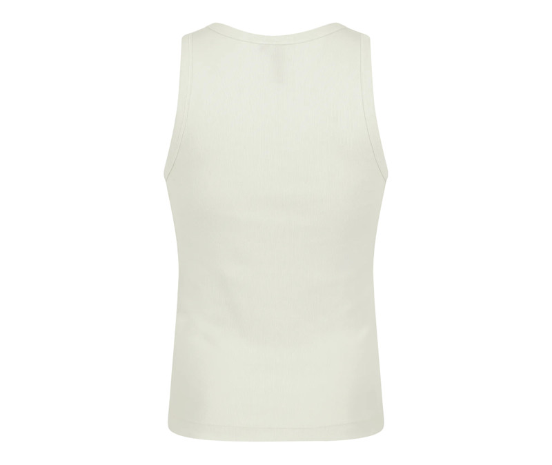 entire studios ARCHIVE RIB TANK RICE outlook