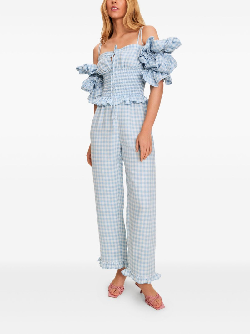 SLEEPER checked blouse outlook