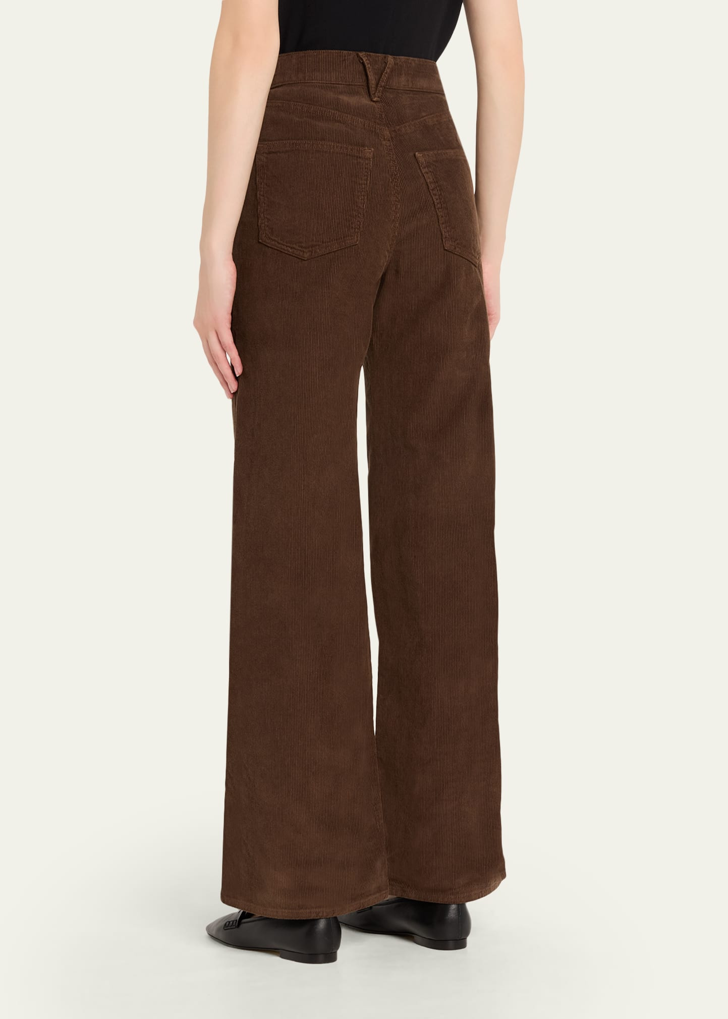 Taylor Corduroy Wide-Leg Pants - 3