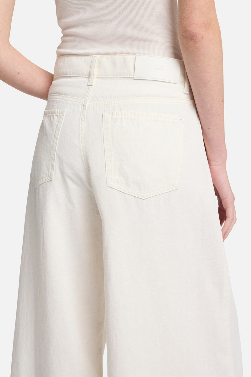 Linen Blend Willow Palazzo Wide in Ostuni 4