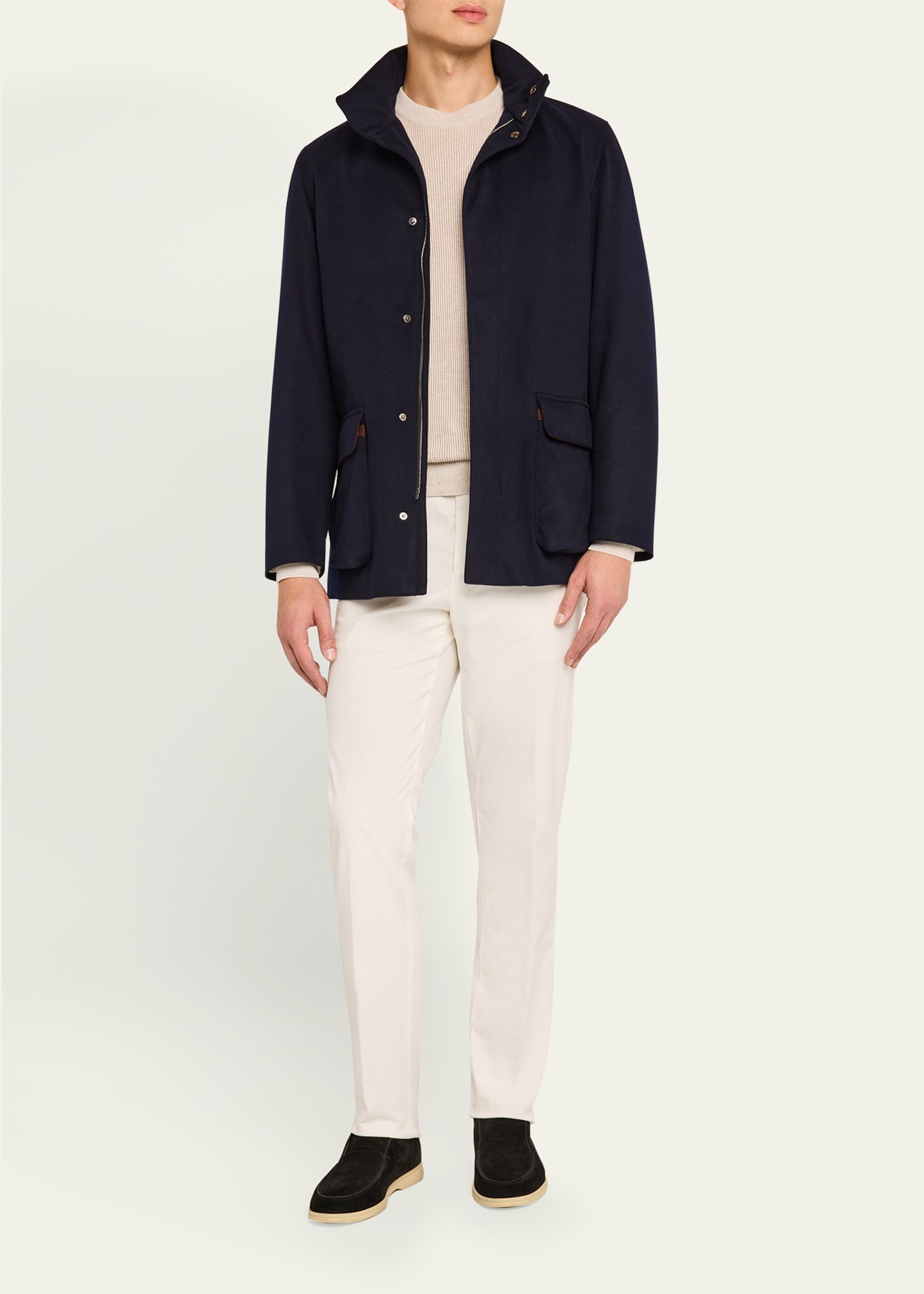 Men's Winter Voyager Cashmere Coat - 2