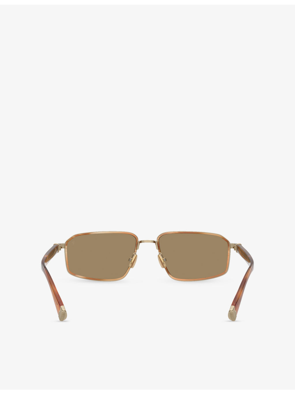 BC2009ST Jarama Rectangular-Frame Metal Sunglasses - 4