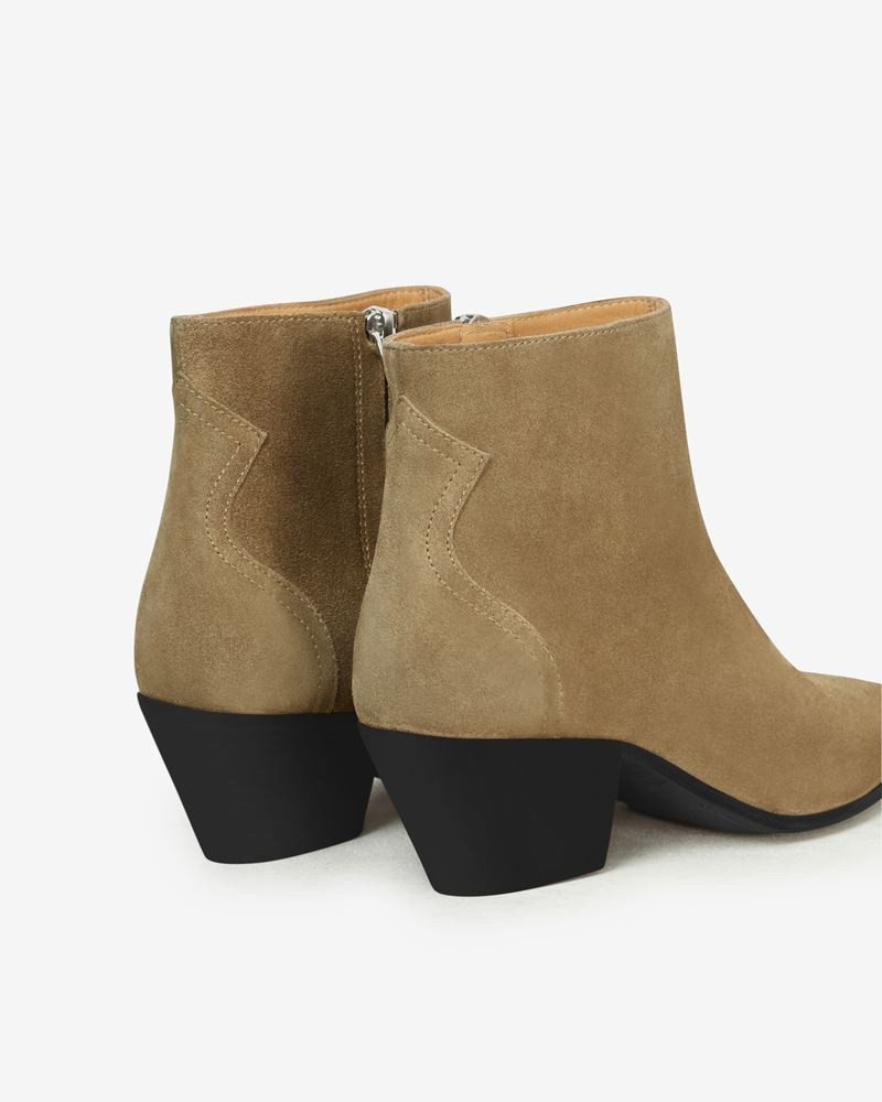 Isabel Marant DACKEN SUEDE ANKLE BOOTS outlook