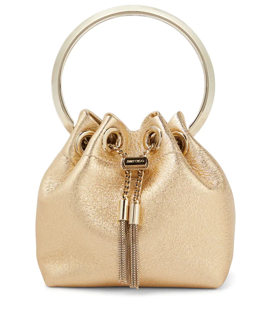 Bon Bon Micro leather bucket bag - 1